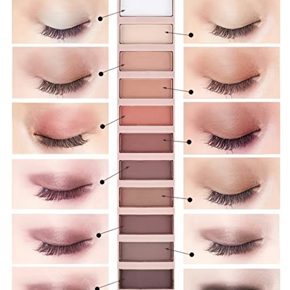 Naked eyeshadow palette, Nude colours - Picture 4 of 6